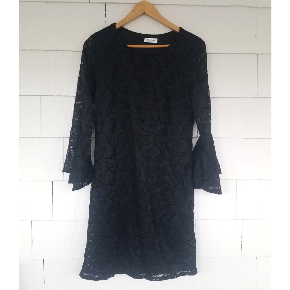 NWT Soul Cake Black Lace Dress Large